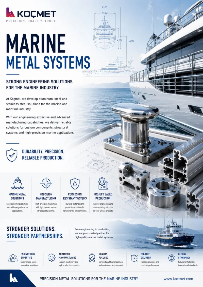 Kocmet Expands Its Expertise into the Marine Industry
